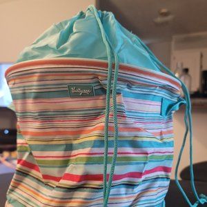 Thirty-One Cinch-Top Bin in Sunny Stripe